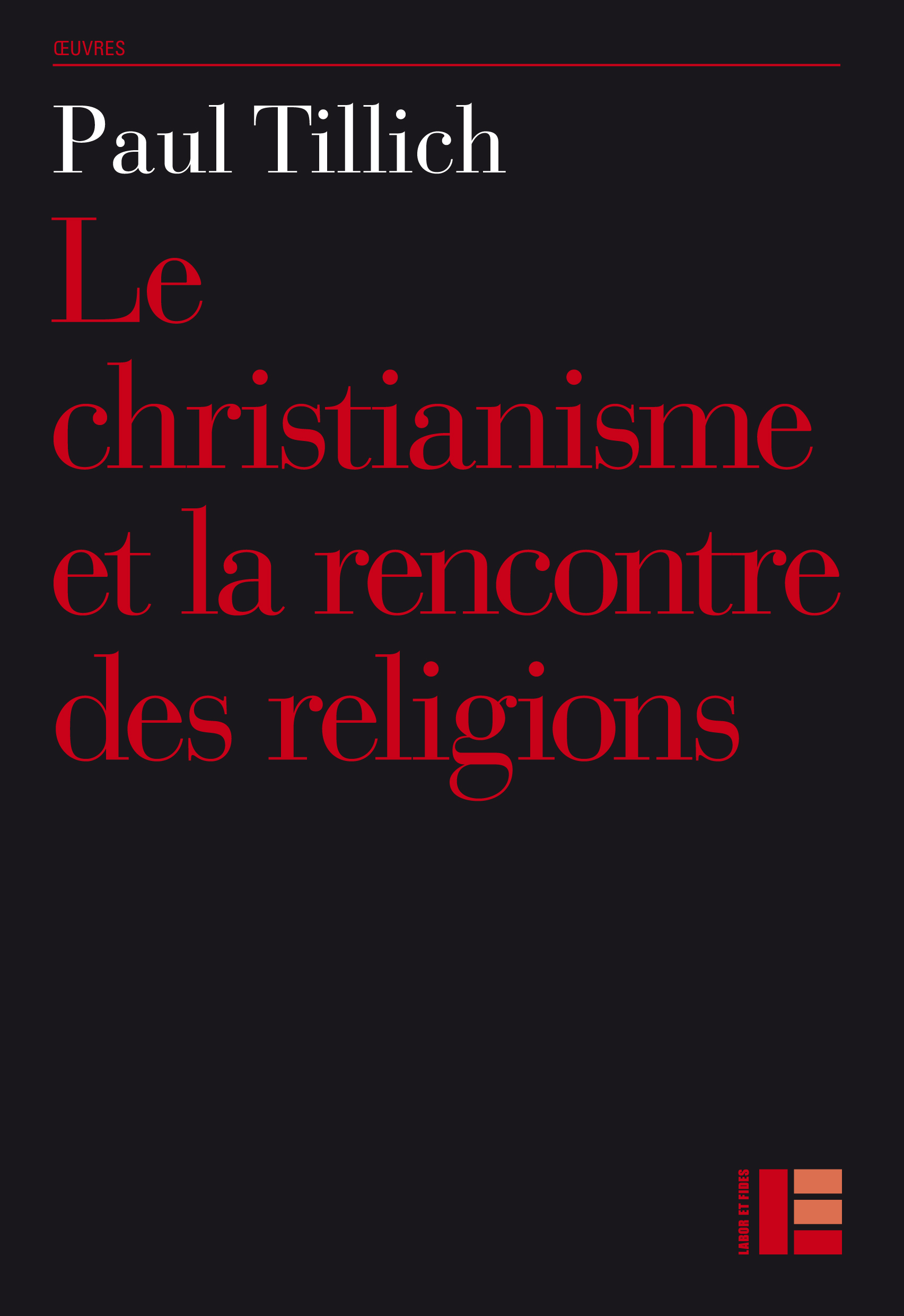 Le christianisme et la rencontre des religions – Les éditions