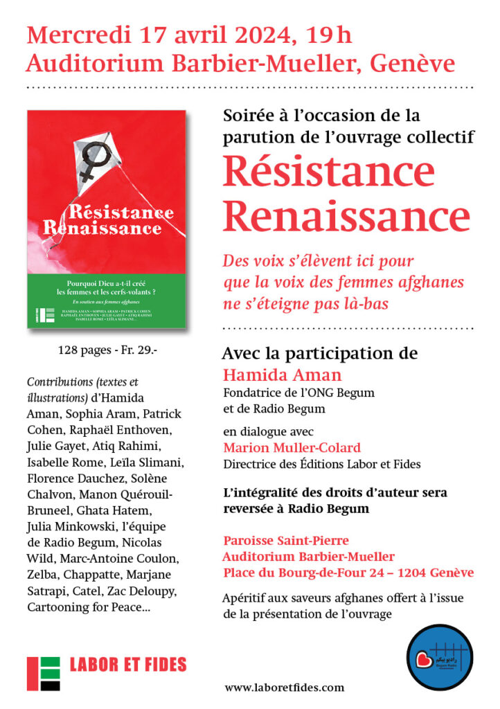 Soirée Résistance Renaissance Genève 17 avril 2024