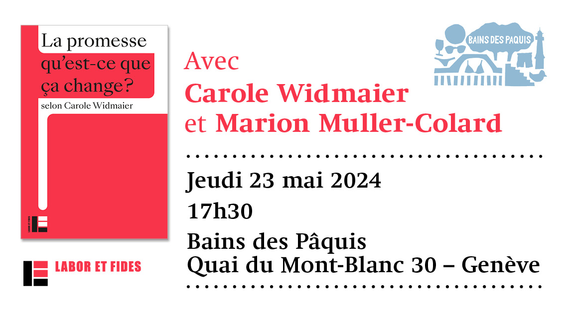 La promesse de Carole Widmaier aux Bains des Paquis, 23 mai 2024
