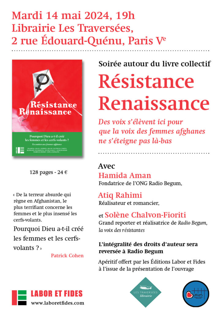 Librairie Les Traversées, Paris, le 14 mai, Résistance Renaissance