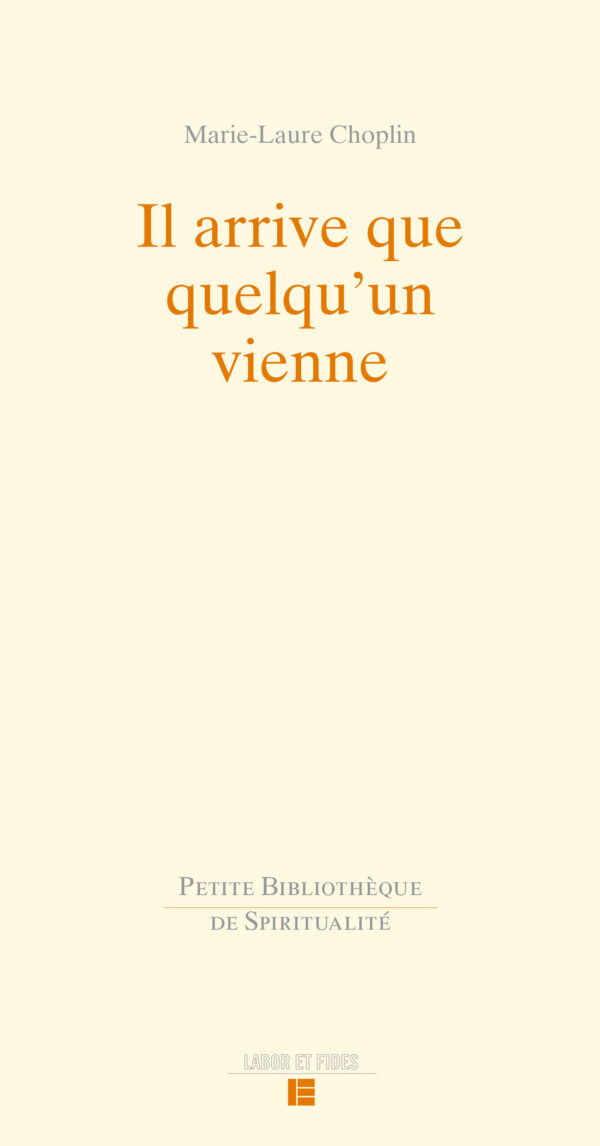 1re couv Choplin Il arrive que quelqu'un vienne