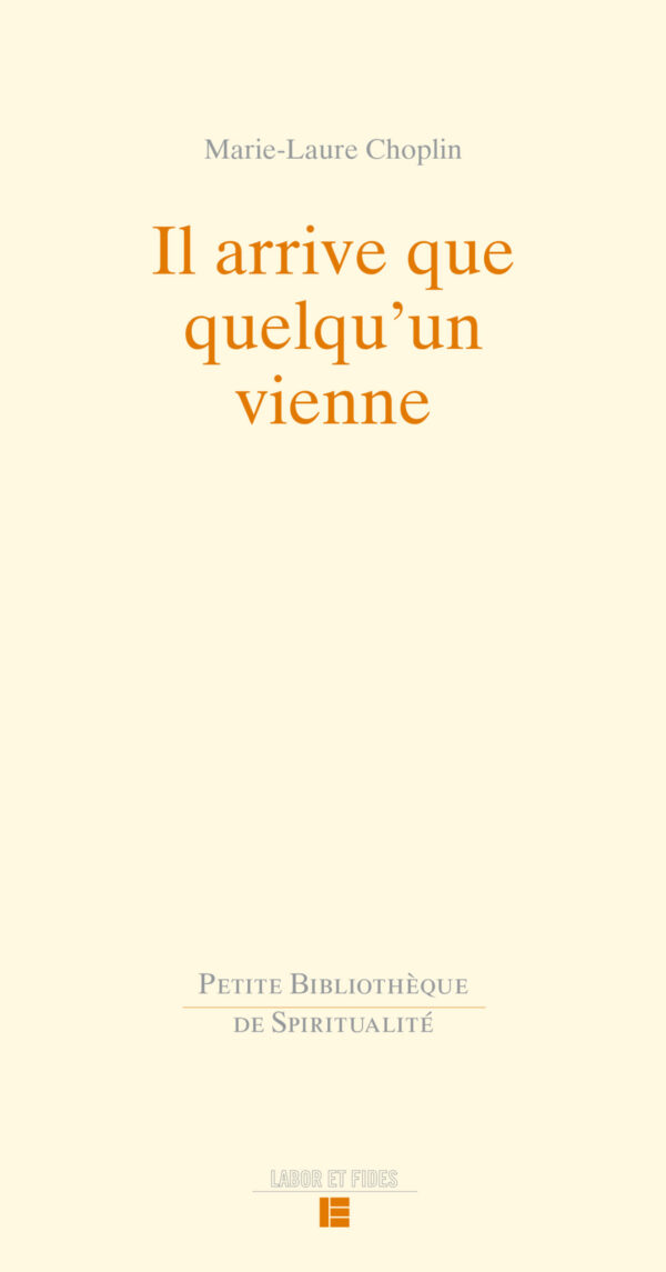 1re couv Choplin Il arrive que quelqu'un vienne