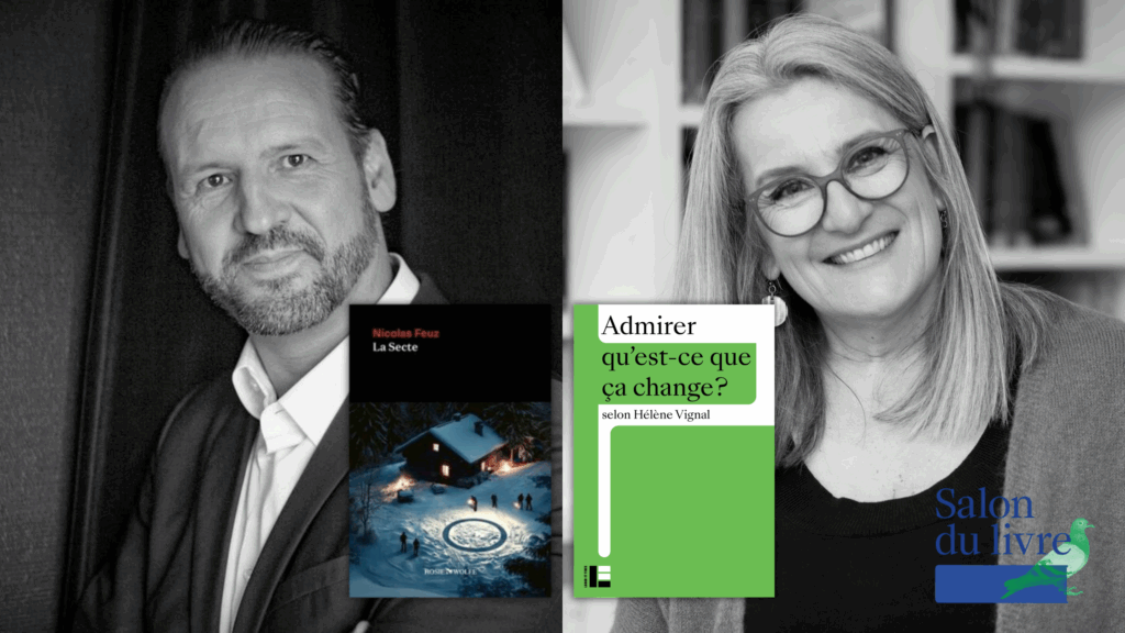 Discussion entre Nicolas Feuz et Hélène Vignal autour de l'emprise au Salon du livre Genève 2026