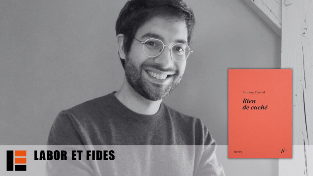 Anthony Feneuil chez Labor et Fides pour présenter son nouveau livre