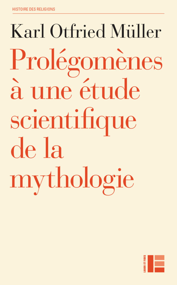 1re couv Muller Prolégomènes à une étude scientifique de la mythologie