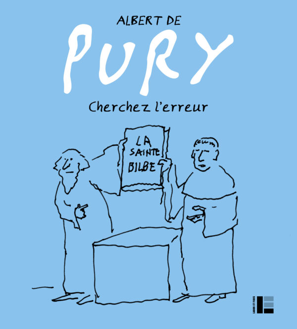 1re couverture Albert de Pury Cherchez l'erreur