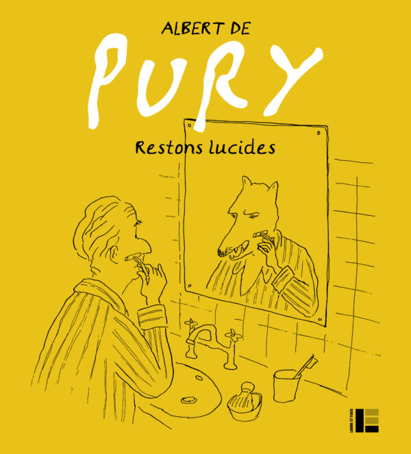 1re couverture Albert de Pury Restons lucides